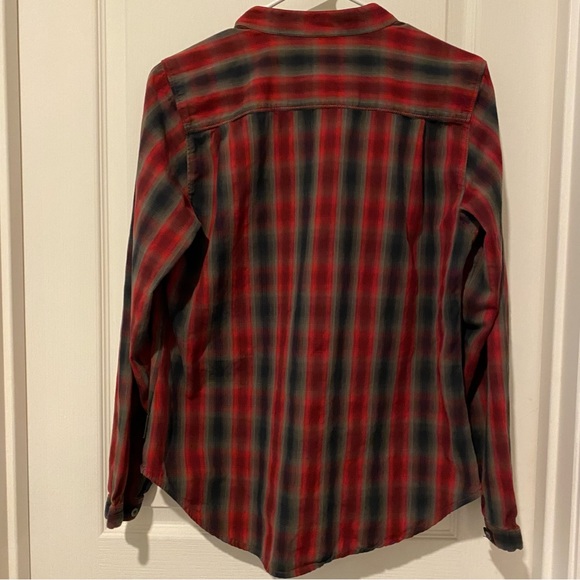 Woolrich Plaid Tuxedo Front Top Banded Collar - Picture 6 of 7